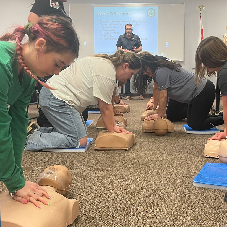 cpr-training-class-youth Mobile Medical Response has been providing medical transportation across Michigan since 1994